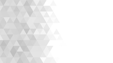 Açık gri, gümüş, üç taraflı düşük Poli, mozaik desen arka plan, vektör poligonal şekil grafiği, degrade, racio 1:1,777 Ultra Hd, 8 k ile Origami tarzı