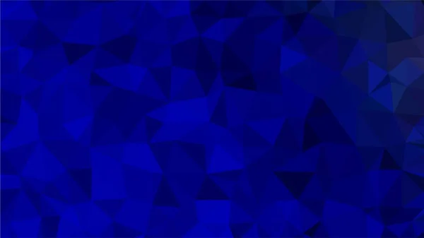 Azul Oscuro Poliéster Bajo Triangular Fondo Patrón Mosaico Gráfico Ilustración — Foto de Stock