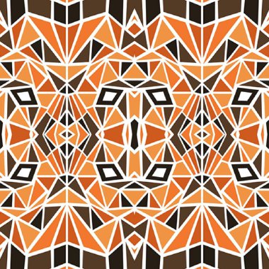 Soyut renkli geometrik seamless modeli simetrik kaleydoskop moda, Tasarım 