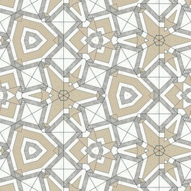 Soyut renkli geometrik seamless modeli simetrik kaleydoskop moda, Tasarım 