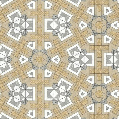 Soyut renkli geometrik seamless modeli simetrik kaleydoskop moda, Tasarım 