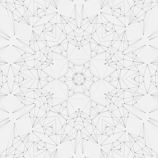 Abstract Πολύχρωμο Γεωμετρικό Απρόσκοπτη Συμμετρικό Καλειδοσκόπιο Μόδα Σχέδιο — Φωτογραφία Αρχείου