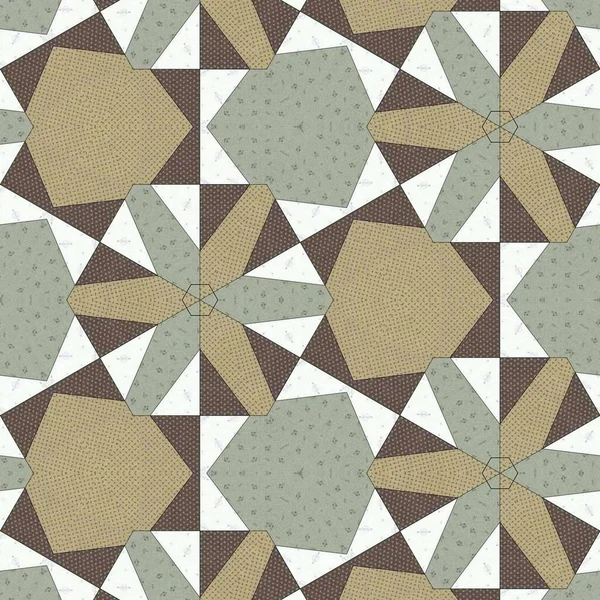 抽象的なカラフルな幾何学的なシームレス パターン対称万華鏡ファッション デザイン — ストック写真