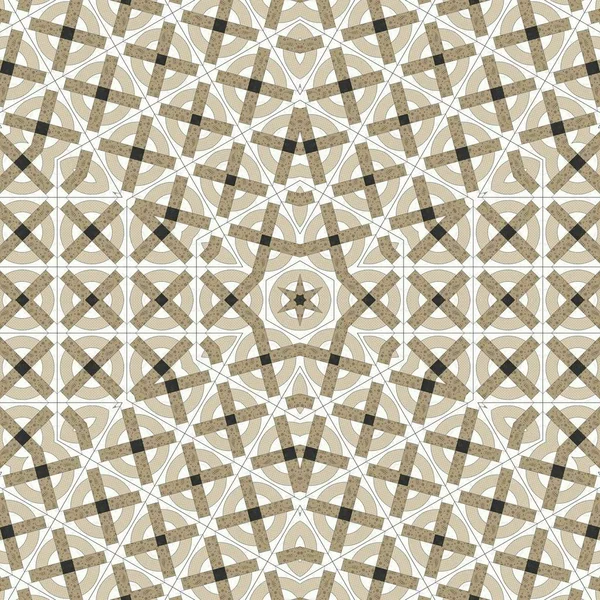 Abstrakte Bunte Geometrische Nahtlose Muster Symmetrisches Kaleidoskop Mode Design — Stockfoto