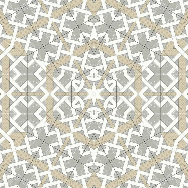 Abstrakte Bunte Geometrische Nahtlose Muster Symmetrisches Kaleidoskop Mode Design — Stockfoto