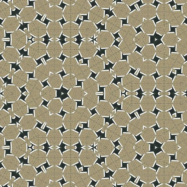 Abstrakte Bunte Geometrische Nahtlose Muster Symmetrisches Kaleidoskop Mode Design — Stockfoto