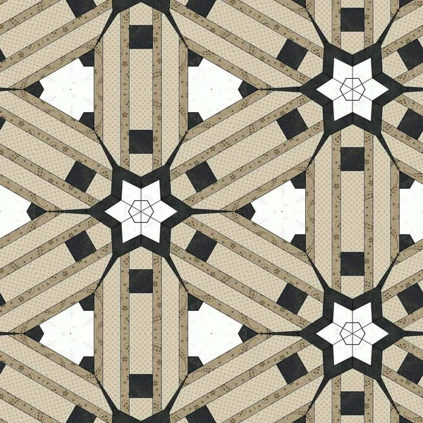 Abstrakte Bunte Geometrische Nahtlose Muster Symmetrisches Kaleidoskop Mode Design — Stockfoto