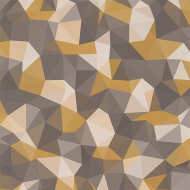 Altın, üçgen düşük Poli, mozaik desen arka plan, poligonal illüstrasyon grafik, yaratıcı, Origami tarzı gradyan ile vektör