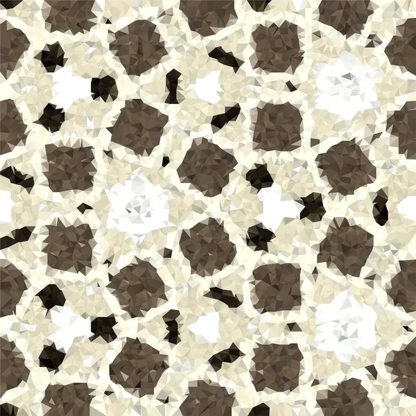 Goud Driehoekige Laag Poly Mozaïek Patroon Achtergrond Vector Veelhoekige Illustratie — Stockfoto