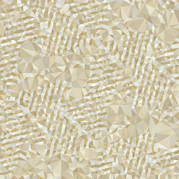 Zlato Trojúhelníkový Nízký Poly Mozaika Vzor Pozadí Vektorové Polygonální Ilustrace — Stock fotografie