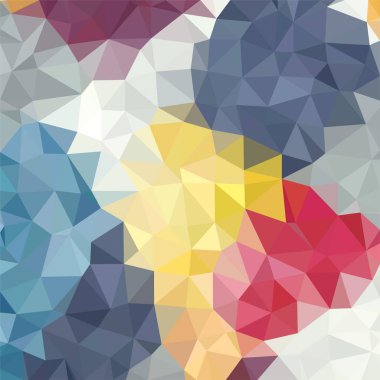 Mor, turuncu, Koyu Eflatun, üç taraflı düşük Poli, mozaik desen arka plan, vektör poligonal illüstrasyon grafik, yaratıcı, Origami tarzı gradyan ile