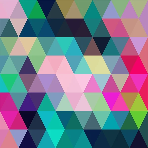Colorido Poliéster Bajo Triangular Fondo Patrón Mosaico Gráfico Ilustración Poligonal — Foto de Stock