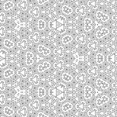 soyut renkli altıgen kare geometrik dikişsiz desen simetrik kaleydoskop moda, tasarım 