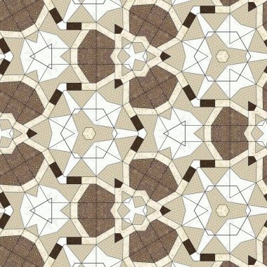 soyut renkli altıgen kare geometrik dikişsiz desen simetrik kaleydoskop moda, tasarım 