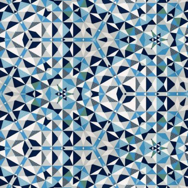 soyut renkli altıgen kare geometrik dikişsiz desen simetrik kaleydoskop moda, tasarım 