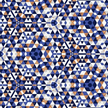 soyut renkli altıgen kare geometrik dikişsiz desen simetrik kaleydoskop moda, tasarım 
