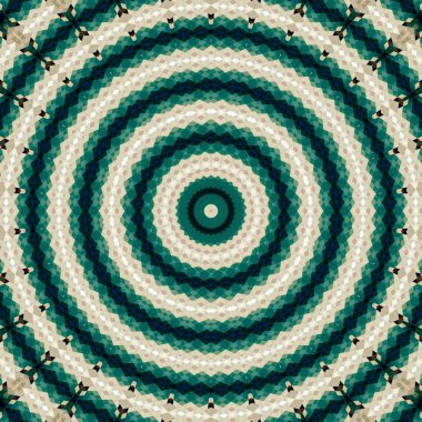 soyut renkli altıgen kare geometrik dikişsiz desen simetrik kaleydoskop moda, tasarım 