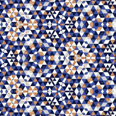 soyut renkli altıgen kare geometrik dikişsiz desen simetrik kaleydoskop moda, tasarım 