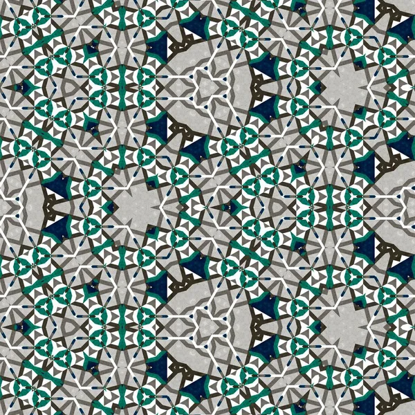 soyut renkli altıgen kare geometrik dikişsiz desen simetrik kaleydoskop moda, tasarım 