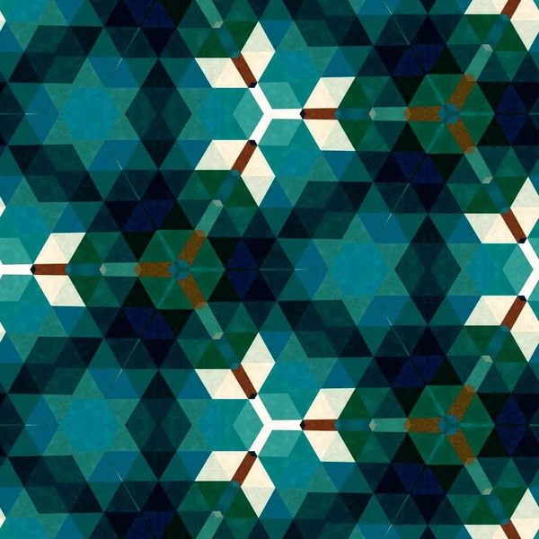soyut renkli altıgen kare geometrik dikişsiz desen simetrik kaleydoskop moda, tasarım 