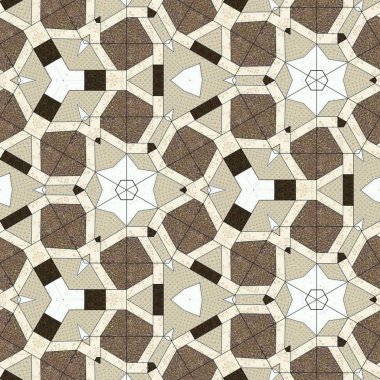 soyut renkli altıgen kare geometrik dikişsiz desen simetrik kaleydoskop moda, tasarım 