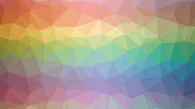 Renkli, üç taraflı düşük Poli, mozaik desen arka plan, vektör poligonal şekil grafiği, degrade, racio 1:1,777 Ultra Hd, 8 k ile Origami tarzı