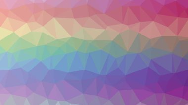 Renkli, üç taraflı düşük Poli, mozaik desen arka plan, vektör poligonal şekil grafiği, degrade, racio 1:1,777 Ultra Hd, 8 k ile Origami tarzı