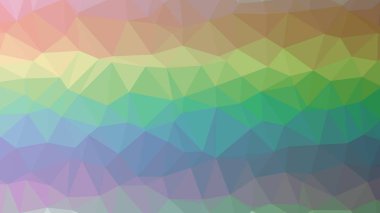 Renkli, üç taraflı düşük Poli, mozaik desen arka plan, vektör poligonal şekil grafiği, degrade, racio 1:1,777 Ultra Hd, 8 k ile Origami tarzı