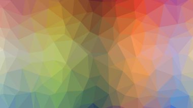 Renkli, üç taraflı düşük Poli, mozaik desen arka plan, vektör poligonal şekil grafiği, degrade, racio 1:1,777 Ultra Hd, 8 k ile Origami tarzı