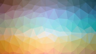 Renkli, üç taraflı düşük Poli, mozaik desen arka plan, vektör poligonal şekil grafiği, degrade, racio 1:1,777 Ultra Hd, 8 k ile Origami tarzı