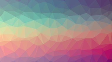 Renkli, üç taraflı düşük Poli, mozaik desen arka plan, vektör poligonal şekil grafiği, degrade, racio 1:1,777 Ultra Hd, 8 k ile Origami tarzı