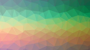 Renkli, üç taraflı düşük Poli, mozaik desen arka plan, vektör poligonal şekil grafiği, degrade, racio 1:1,777 Ultra Hd, 8 k ile Origami tarzı
