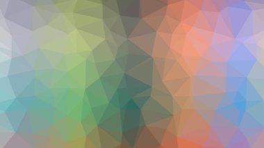 Renkli, üç taraflı düşük Poli, mozaik desen arka plan, vektör poligonal şekil grafiği, degrade, racio 1:1,777 Ultra Hd, 8 k ile Origami tarzı