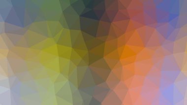 Renkli, üç taraflı düşük Poli, mozaik desen arka plan, vektör poligonal şekil grafiği, degrade, racio 1:1,777 Ultra Hd, 8 k ile Origami tarzı