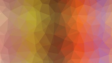Renkli, üç taraflı düşük Poli, mozaik desen arka plan, vektör poligonal şekil grafiği, degrade, racio 1:1,777 Ultra Hd, 8 k ile Origami tarzı
