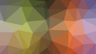 Renkli, üç taraflı düşük Poli, mozaik desen arka plan, vektör poligonal şekil grafiği, degrade, racio 1:1,777 Ultra Hd, 8 k ile Origami tarzı