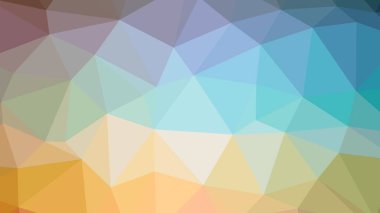 Renkli, üç taraflı düşük Poli, mozaik desen arka plan, vektör poligonal şekil grafiği, degrade, racio 1:1,777 Ultra Hd, 8 k ile Origami tarzı