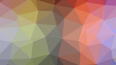 Renkli, üç taraflı düşük Poli, mozaik desen arka plan, vektör poligonal şekil grafiği, degrade, racio 1:1,777 Ultra Hd, 8 k ile Origami tarzı