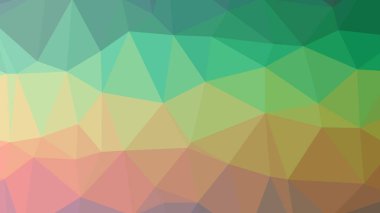 Renkli, üç taraflı düşük Poli, mozaik desen arka plan, vektör poligonal şekil grafiği, degrade, racio 1:1,777 Ultra Hd, 8 k ile Origami tarzı