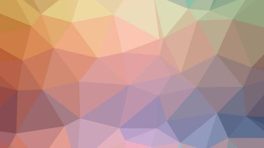 Renkli, üç taraflı düşük Poli, mozaik desen arka plan, vektör poligonal şekil grafiği, degrade, racio 1:1,777 Ultra Hd, 8 k ile Origami tarzı