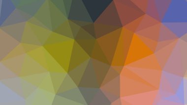 Renkli, üç taraflı düşük Poli, mozaik desen arka plan, vektör poligonal şekil grafiği, degrade, racio 1:1,777 Ultra Hd, 8 k ile Origami tarzı