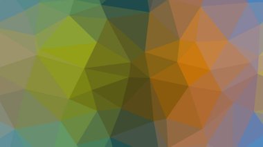 Renkli, üç taraflı düşük Poli, mozaik desen arka plan, vektör poligonal şekil grafiği, degrade, racio 1:1,777 Ultra Hd, 8 k ile Origami tarzı