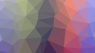 Renkli, üç taraflı düşük Poli, mozaik desen arka plan, vektör poligonal şekil grafiği, degrade, racio 1:1,777 Ultra Hd, 8 k ile Origami tarzı