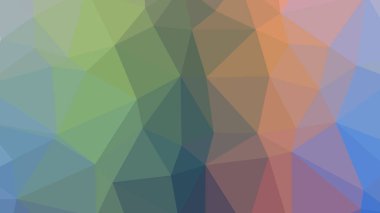 Renkli, üç taraflı düşük Poli, mozaik desen arka plan, vektör poligonal şekil grafiği, degrade, racio 1:1,777 Ultra Hd, 8 k ile Origami tarzı