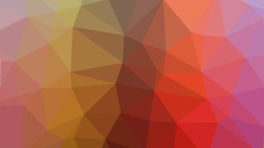 Renkli, üç taraflı düşük Poli, mozaik desen arka plan, vektör poligonal şekil grafiği, degrade, racio 1:1,777 Ultra Hd, 8 k ile Origami tarzı