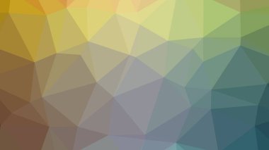 Renkli, üç taraflı düşük Poli, mozaik desen arka plan, vektör poligonal şekil grafiği, degrade, racio 1:1,777 Ultra Hd, 8 k ile Origami tarzı