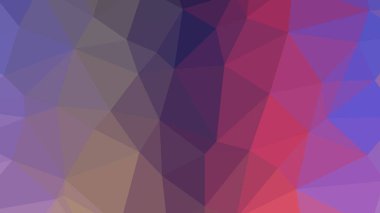 Renkli, üç taraflı düşük Poli, mozaik desen arka plan, vektör poligonal şekil grafiği, degrade, racio 1:1,777 Ultra Hd, 8 k ile Origami tarzı