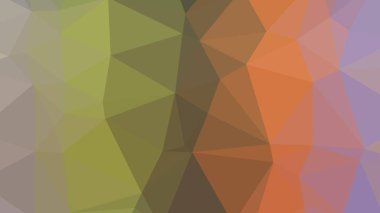 Renkli, üç taraflı düşük Poli, mozaik desen arka plan, vektör poligonal şekil grafiği, degrade, racio 1:1,777 Ultra Hd, 8 k ile Origami tarzı
