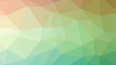 Renkli, üç taraflı düşük Poli, mozaik desen arka plan, vektör poligonal şekil grafiği, degrade, racio 1:1,777 Ultra Hd, 8 k ile Origami tarzı