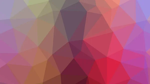Colorido Triangular Baixo Poli Fundo Padrão Mosaico Vector Ilustração Poligonal — Fotografia de Stock